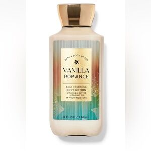 Bath & Body Works VANILLA ROMANCE Body Lotion 8 oz 24hr Moisture